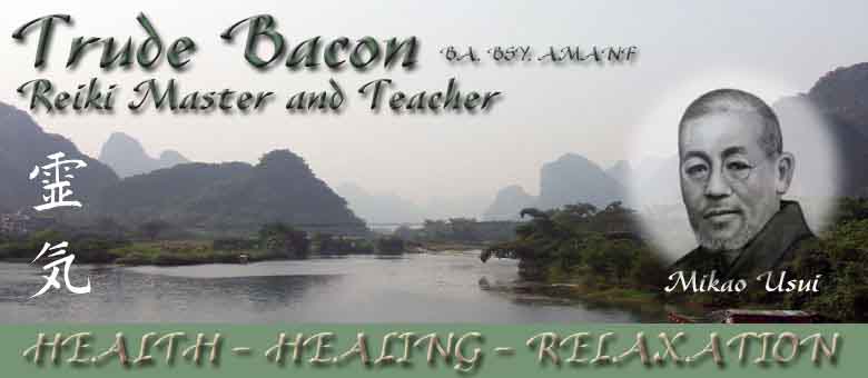 Trude Bacon - Reiki Master and Teacher